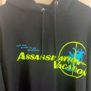 Culture Kings Drake Assassination Vacation Tour Hoodie in Black